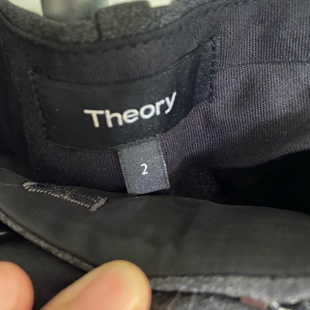 theory Testra Wool Blend Pants